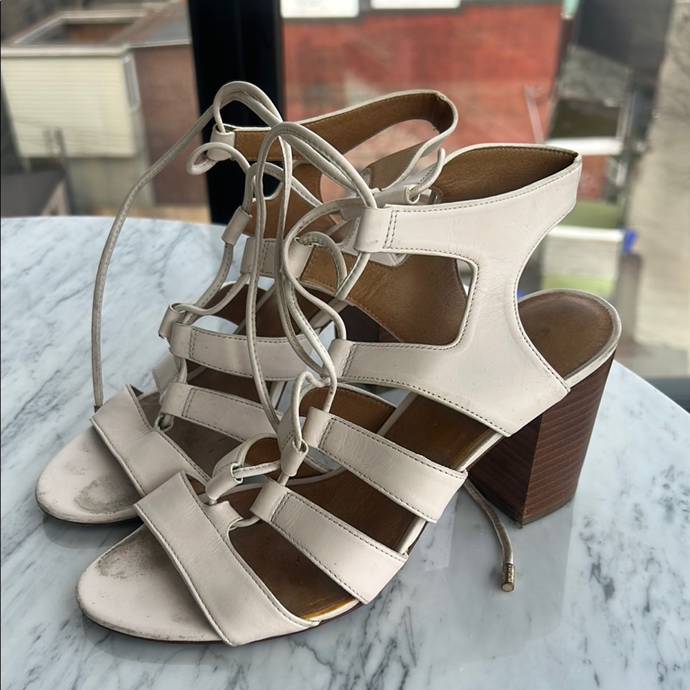 Coach Strappy Heeled Sandals